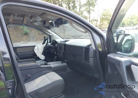 2008 Nissan Titan Pro-4X from USA, damaged, VIN 1N6BA07C08N333431